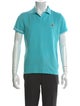 Moncler Striped Collar Polo Shirt