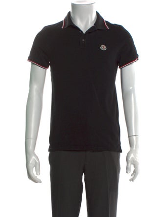 Moncler Collar Short Sleeve Polo Shirt