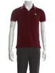 Moncler Striped Collar Polo Shirt
