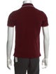 Moncler Striped Collar Polo Shirt