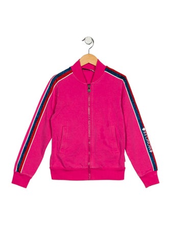 Moncler Girls' Logo Tracksuit Jacket