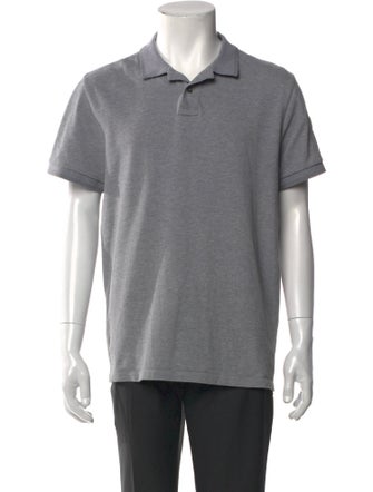 Moncler Collar Short Sleeve Polo Shirt