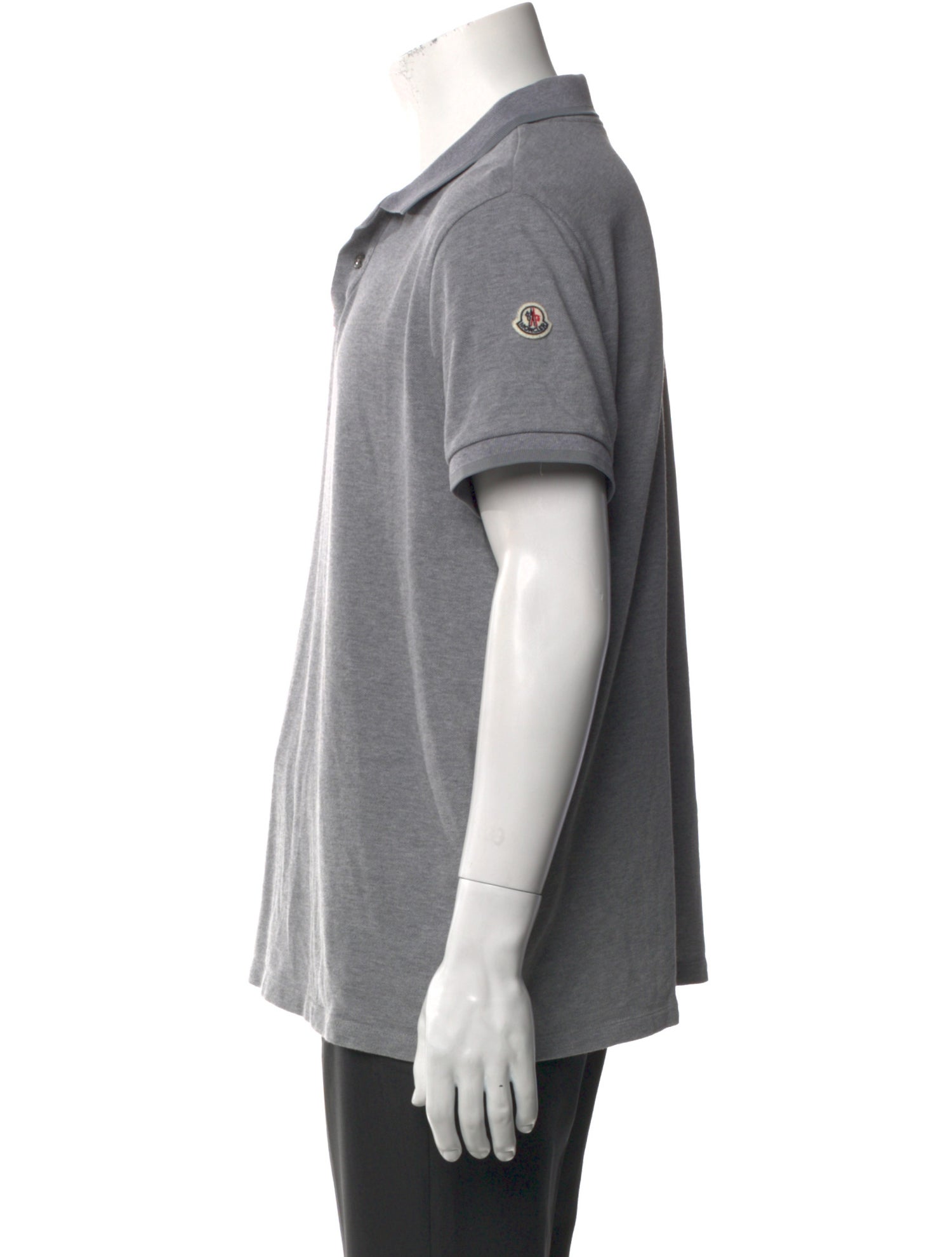 Moncler Collar Short Sleeve Polo Shirt