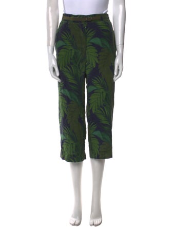 Moncler Silk Wide Leg Pants