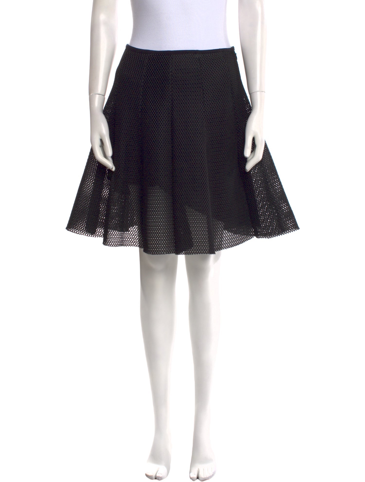 Moncler Ruffle Embellishment Knee-Length Skirt