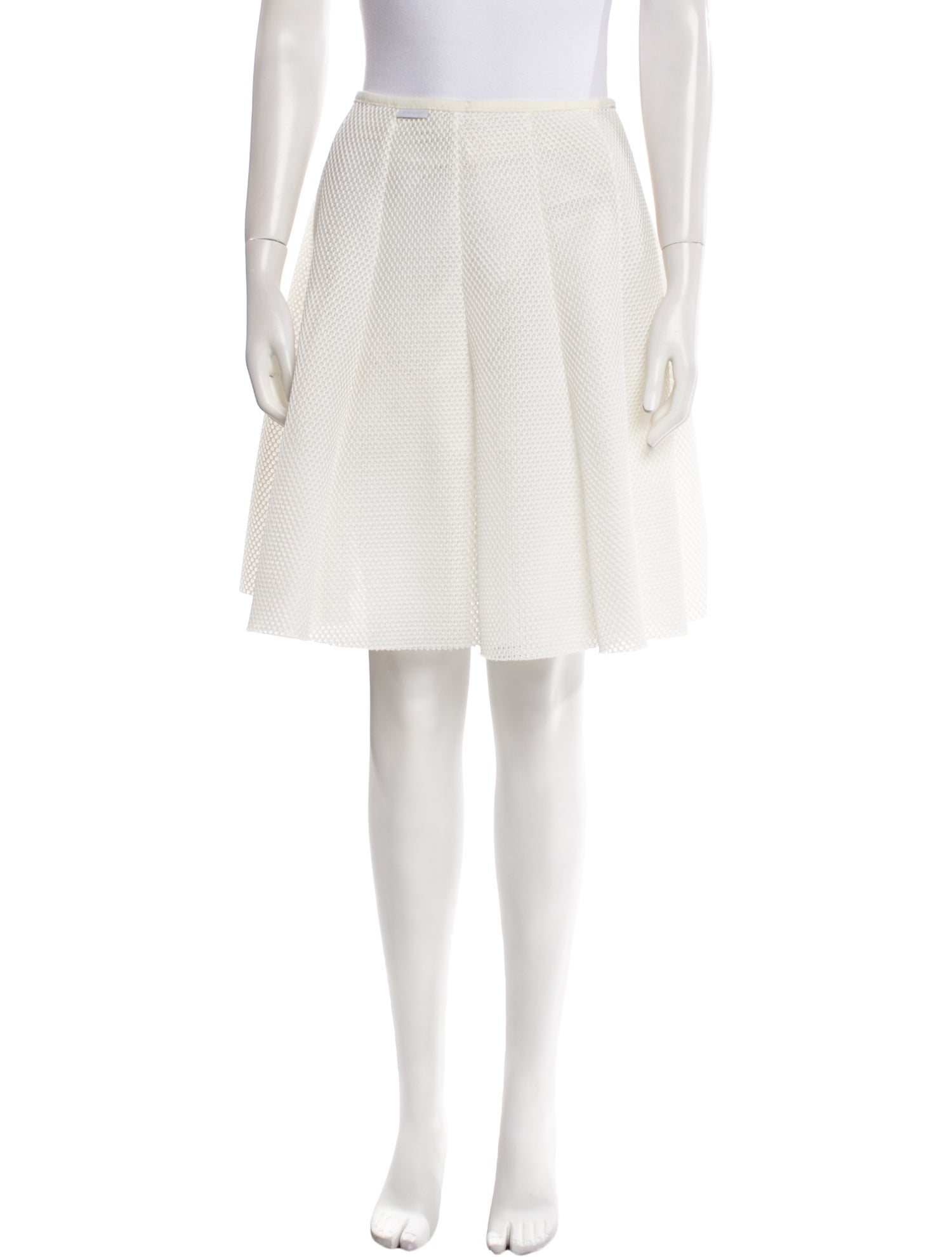 Moncler Ruffle Embellishment Knee-Length Skirt