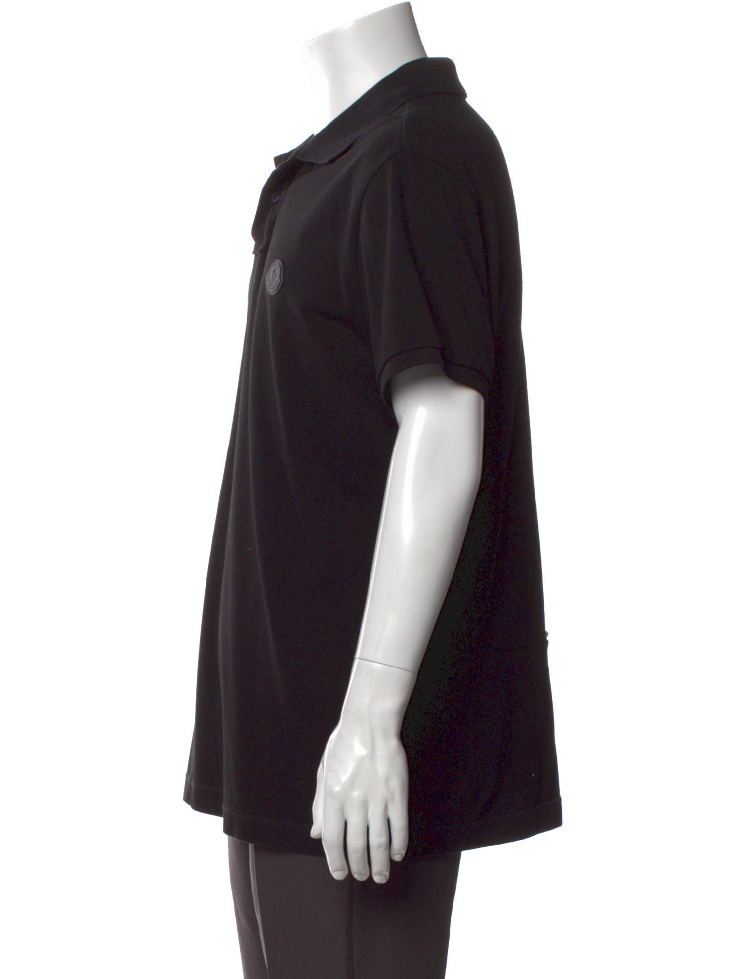 Moncler Collar Short Sleeve Polo Shirt