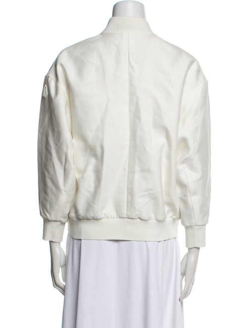 Moncler Striped Bomber Jacket