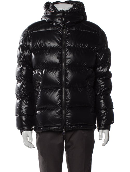 Moncler Maya Signature Logo Puffer Coat