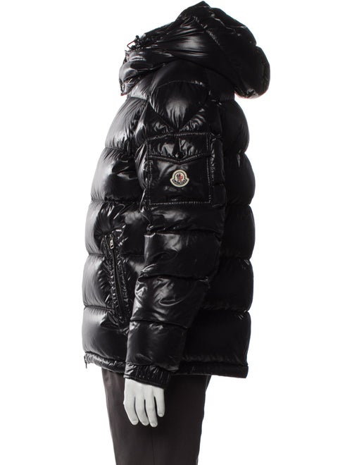 Moncler Maya Signature Logo Puffer Coat