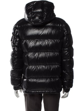 Moncler Maya Signature Logo Puffer Coat