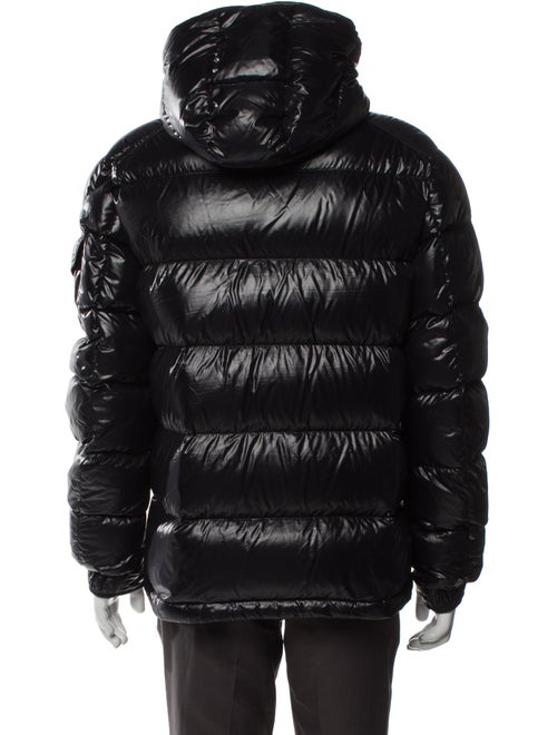 Moncler Maya Signature Logo Puffer Coat