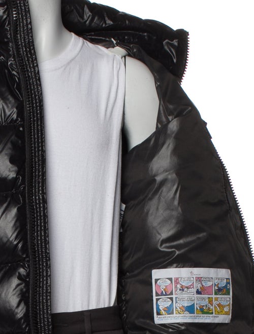 Moncler Maya Signature Logo Puffer Coat