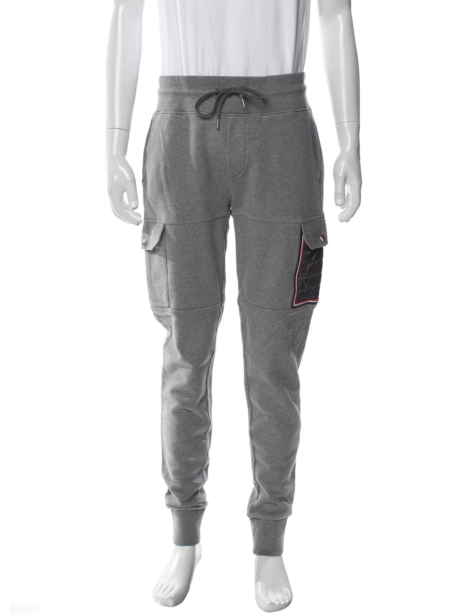 Moncler Embroidered Accent Lounge Bottoms