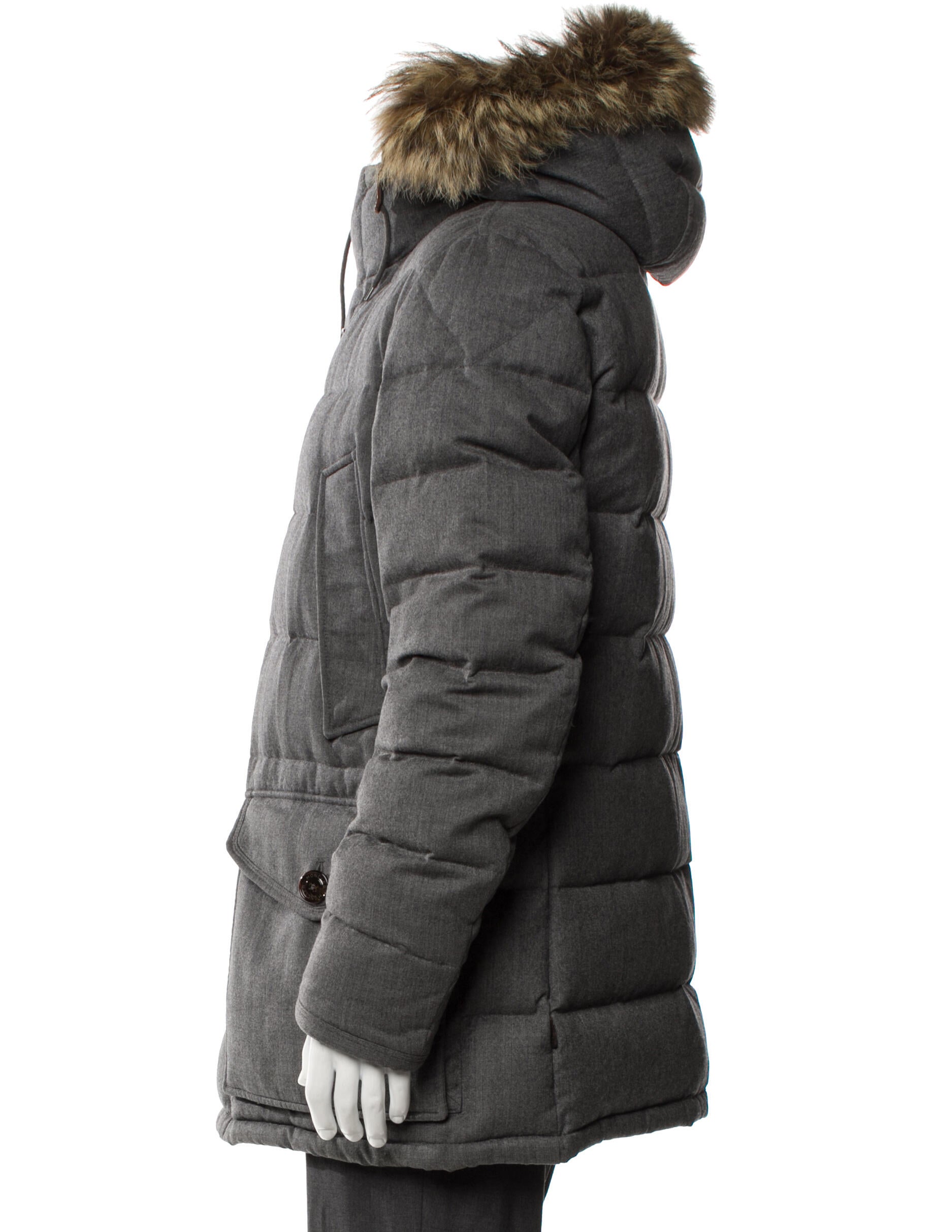Moncler Wool Puffer Coat
