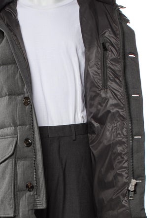 Moncler Wool Puffer Coat