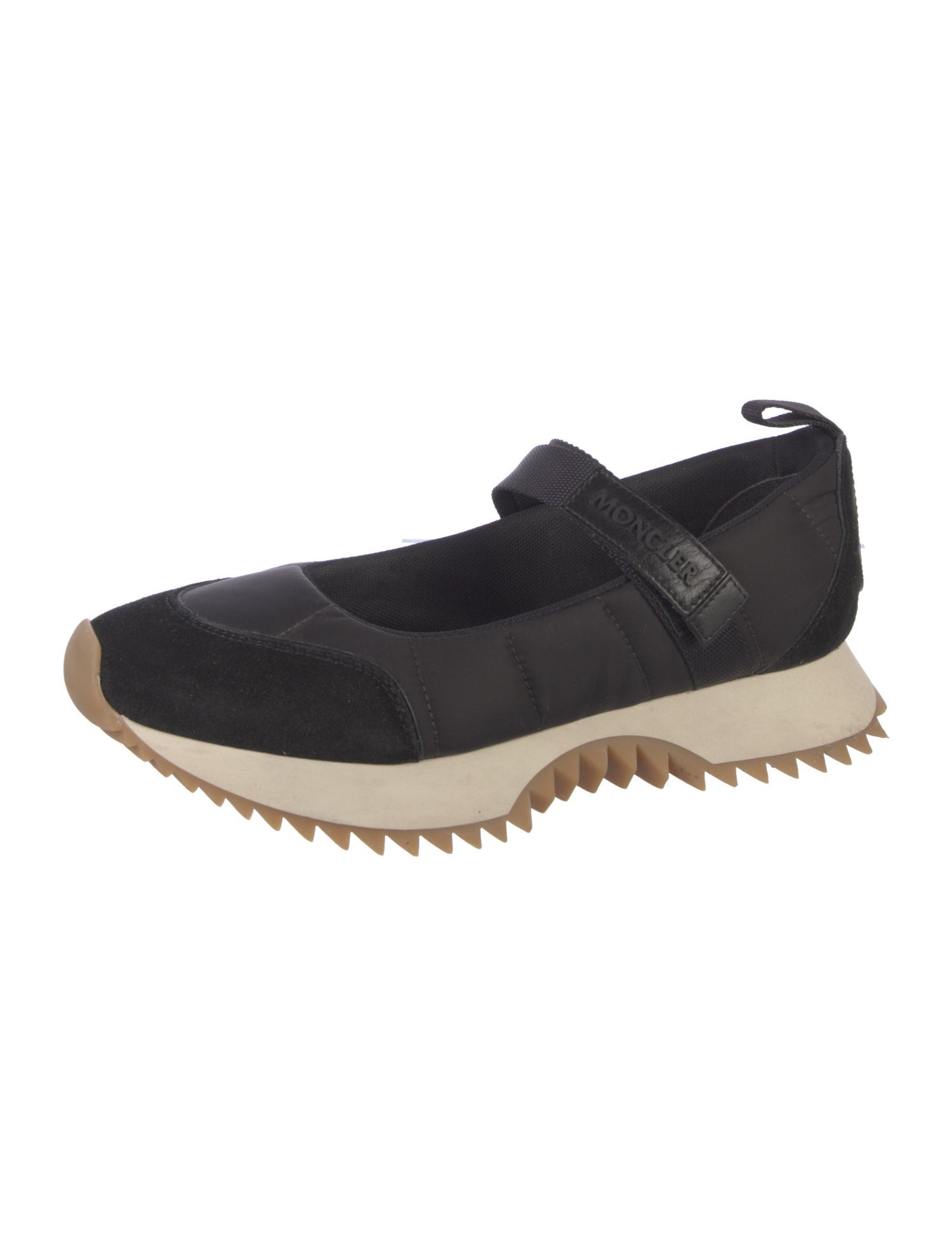 Moncler Nylon Mary Jane Flats