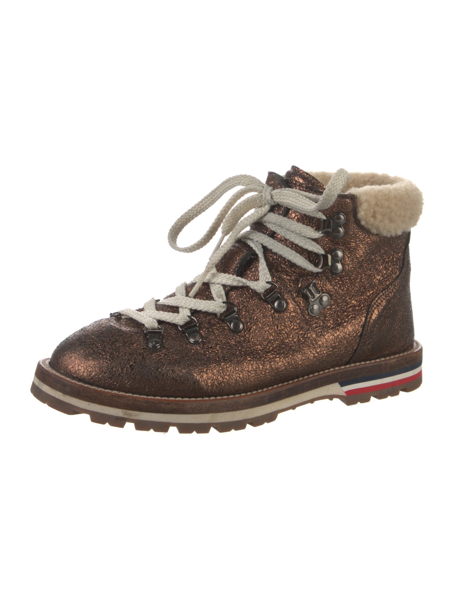 Moncler Leather Hiking Boots
