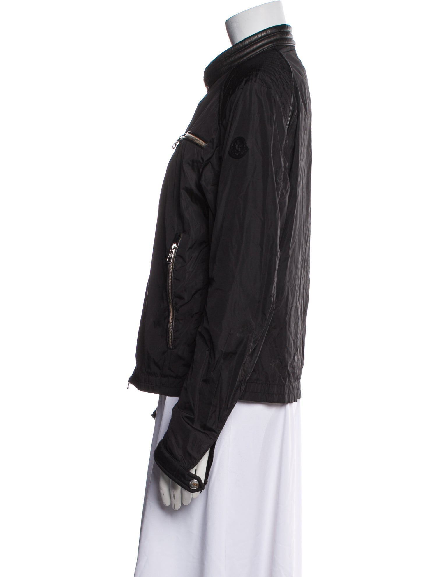 Moncler Nylon Biker Jacket