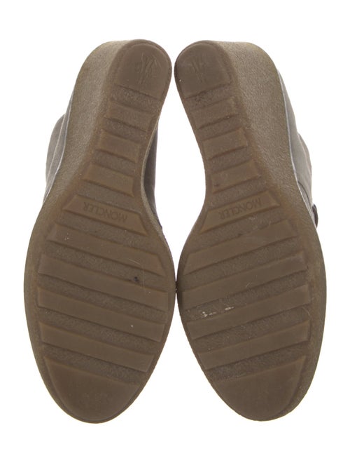 Moncler Suede Lace-Up Boots