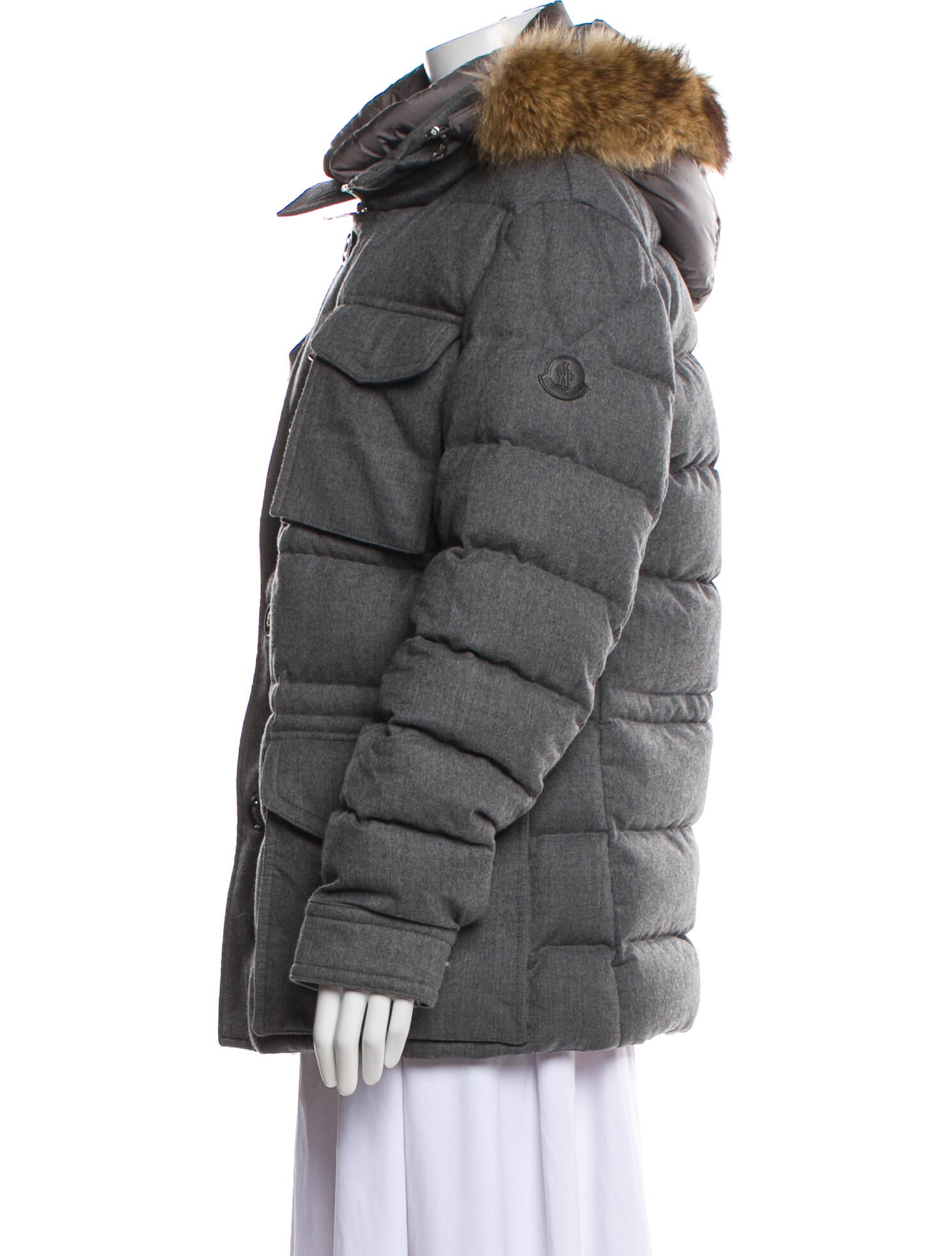 Moncler Virgin Wool Parka