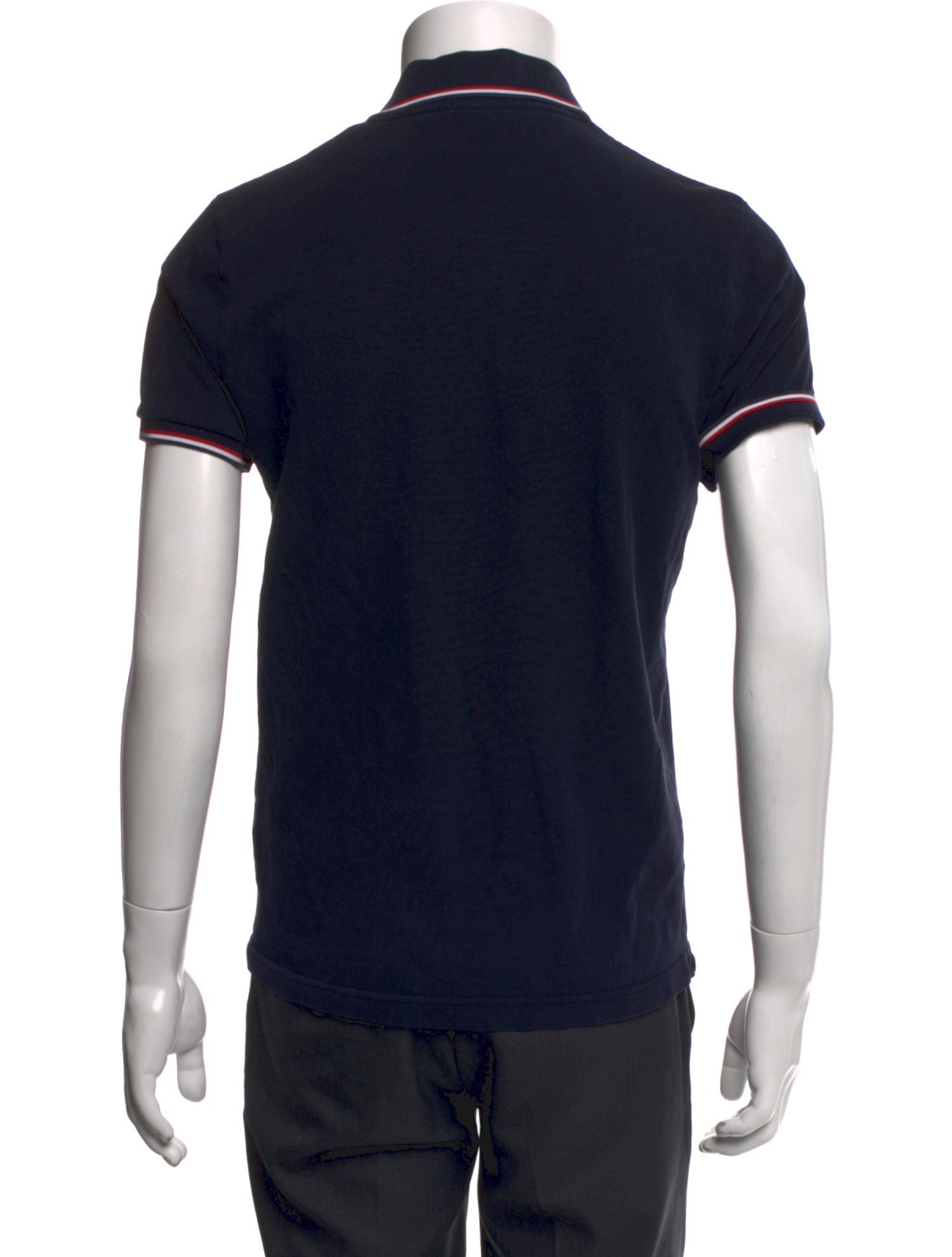 Moncler Crew Neck Short Sleeve Polo Shirt
