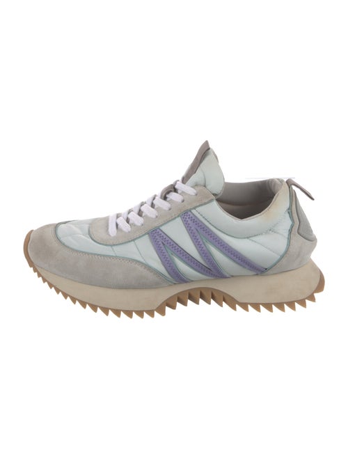 Moncler Nylon Colorblock Pattern Sneakers