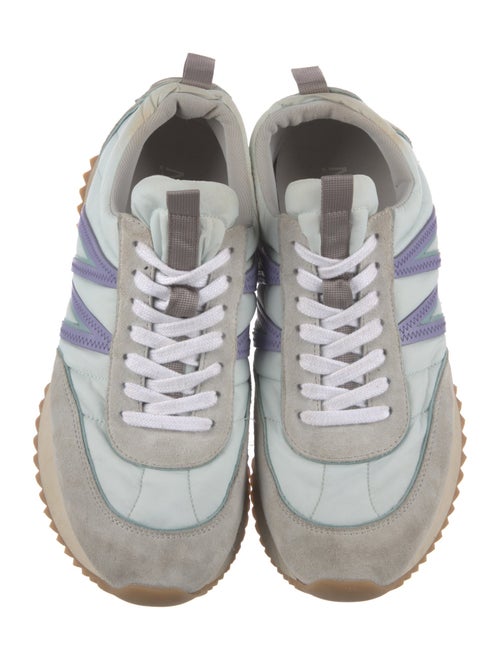 Moncler Nylon Colorblock Pattern Sneakers