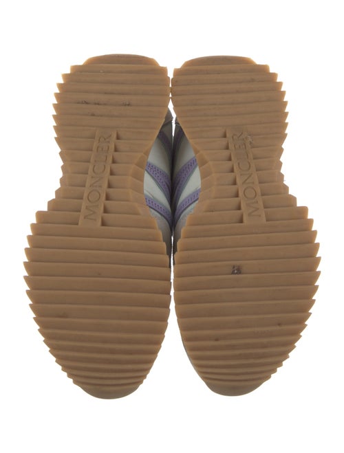 Moncler Nylon Colorblock Pattern Sneakers