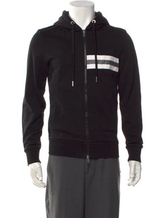 Moncler Graphic Print Crew Neck Hoodie