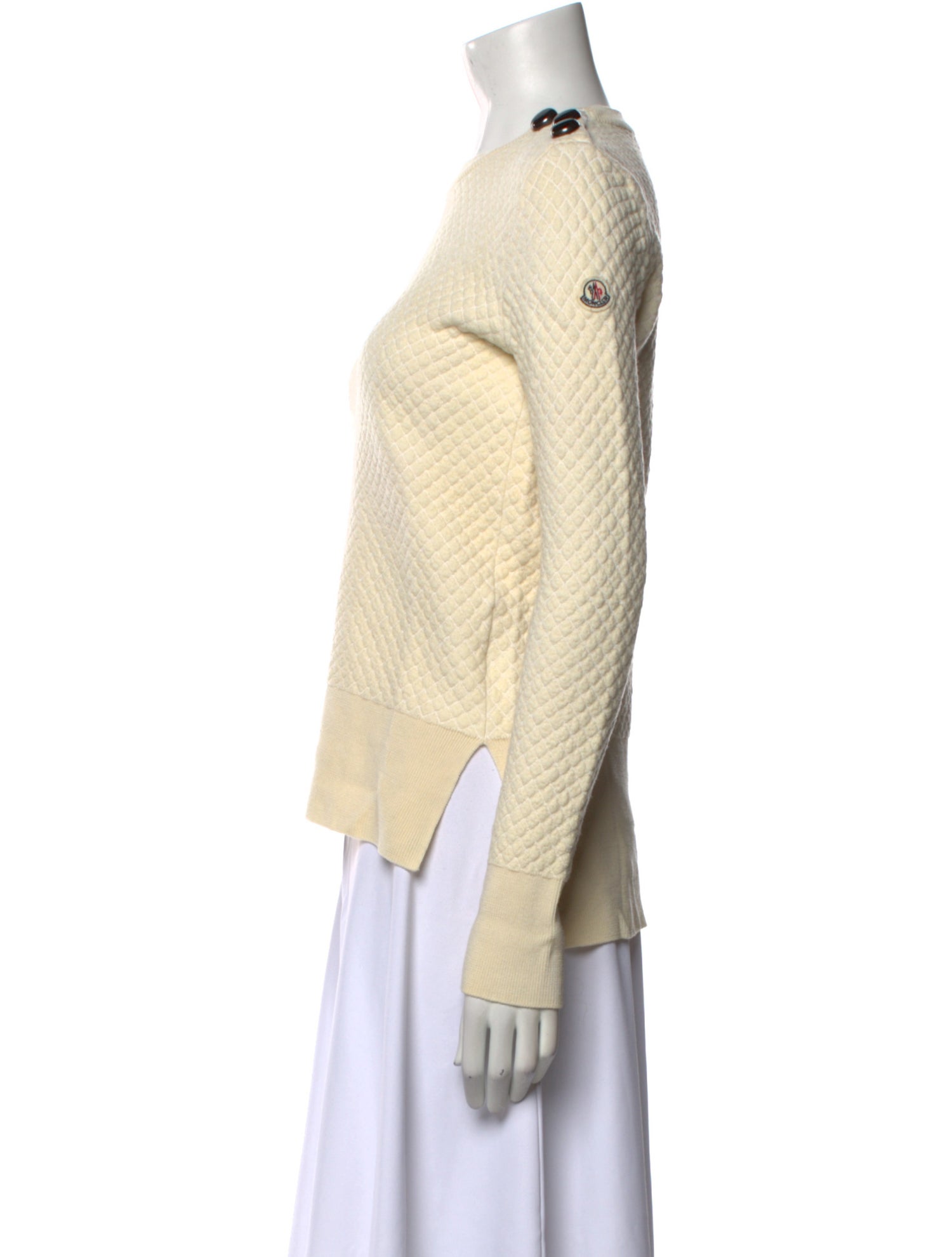 Moncler Wool Crew Neck Sweater