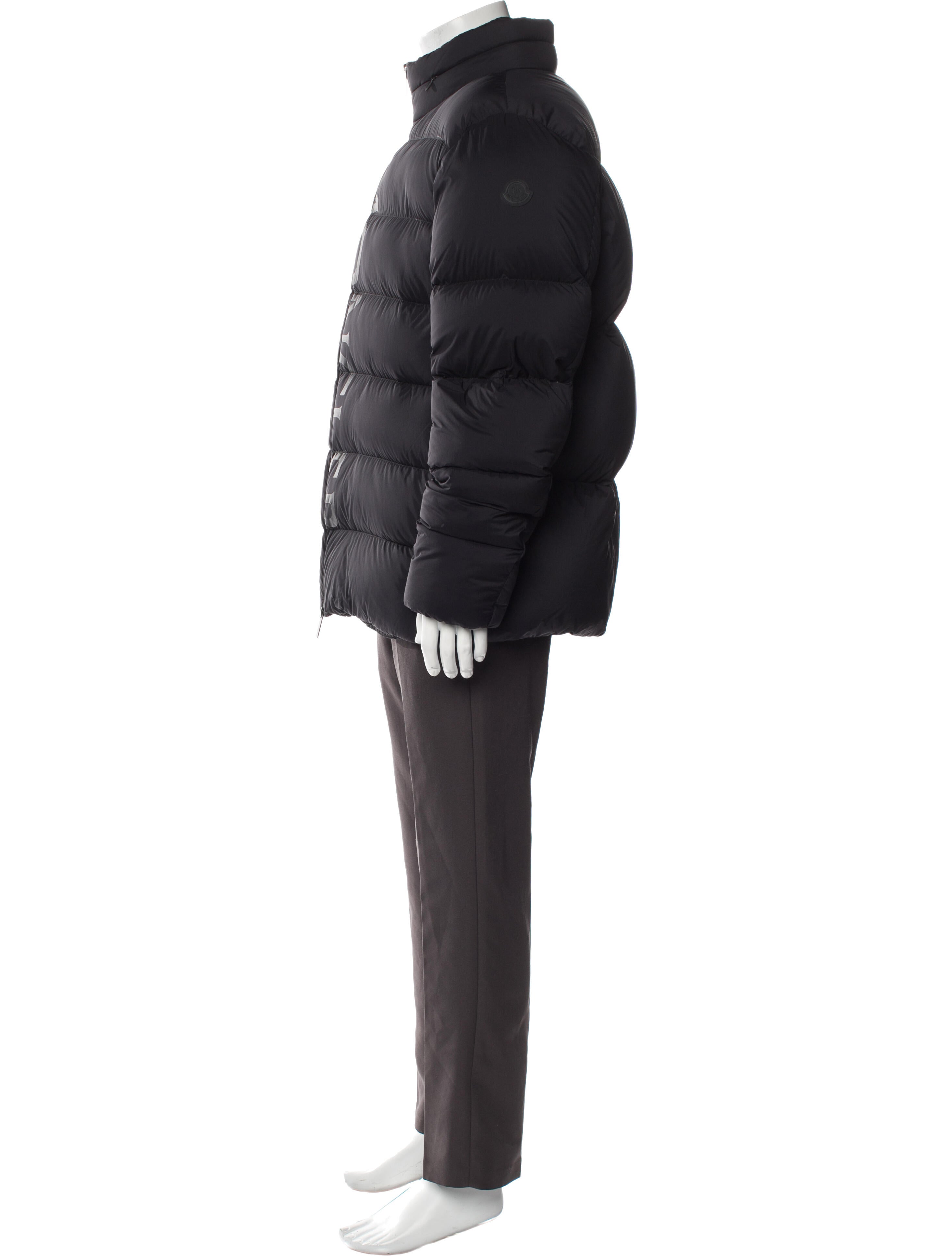 Moncler Quilted Pattern Puffer Coat