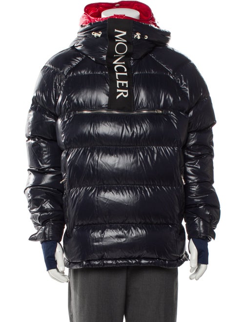 Moncler Graphic Print Puffer Coat