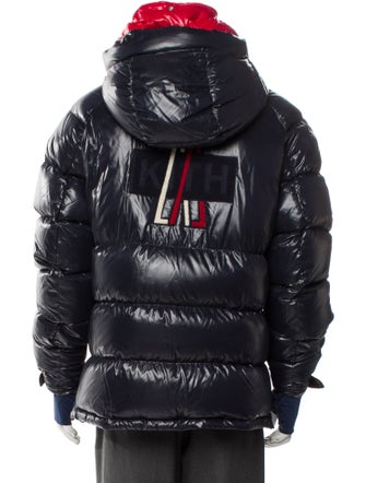 Moncler Graphic Print Puffer Coat