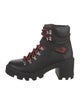 Moncler Leather Combat Boots