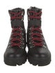 Moncler Leather Combat Boots