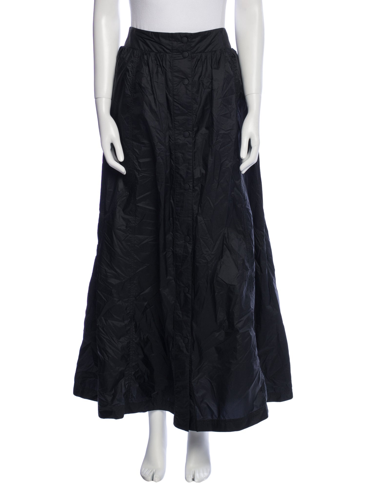 Moncler Nylon Long Skirt w/ Tags