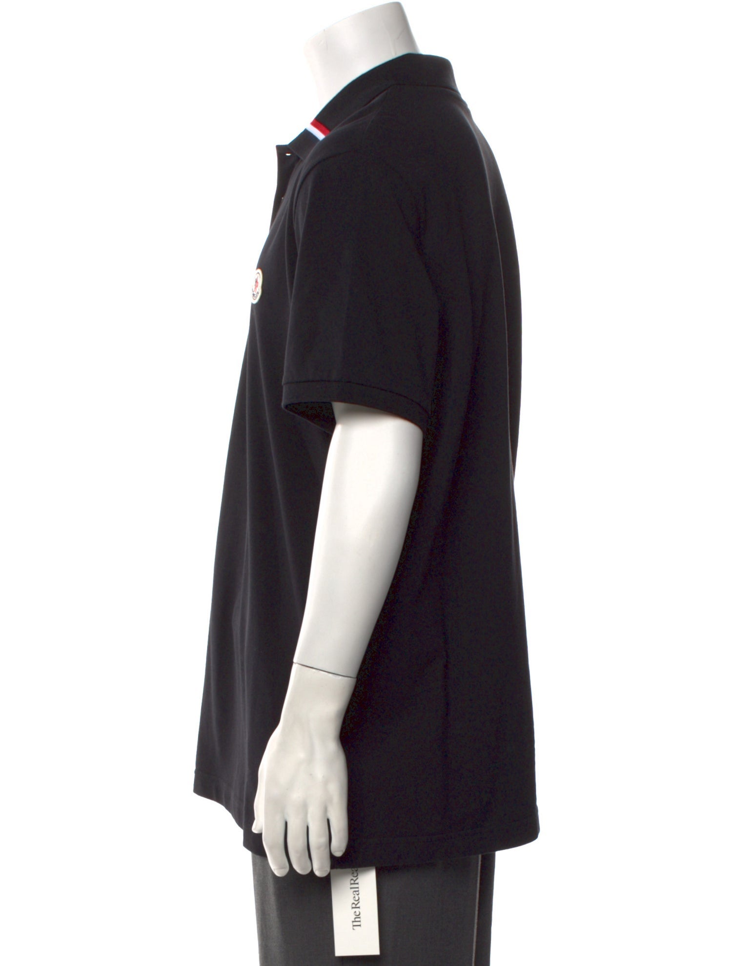 Moncler Crew Neck Short Sleeve Polo Shirt