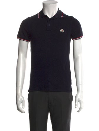 Moncler Crew Neck Short Sleeve Polo Shirt