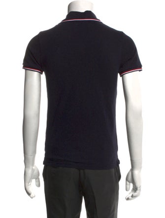 Moncler Crew Neck Short Sleeve Polo Shirt