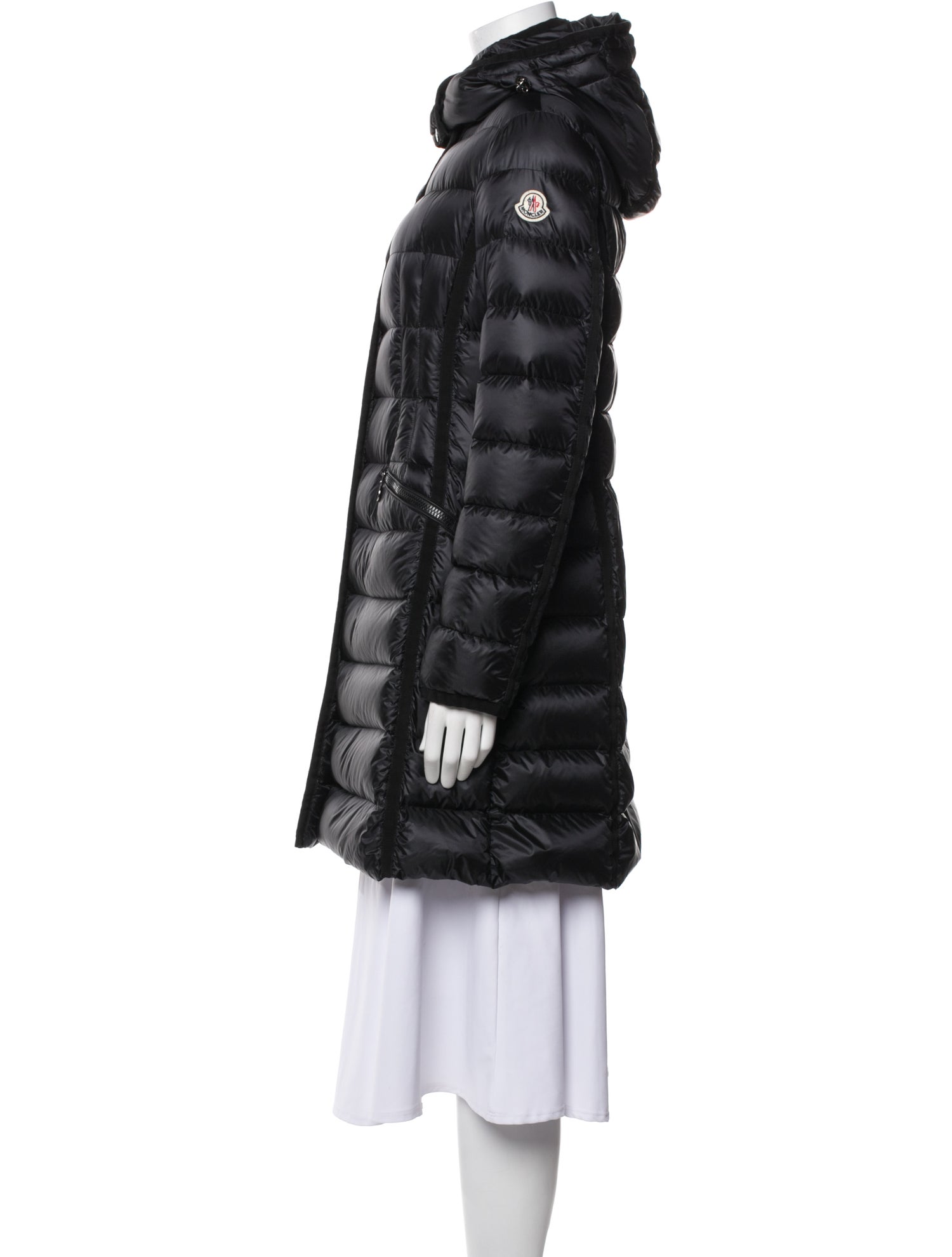Moncler Nylon Down Coat