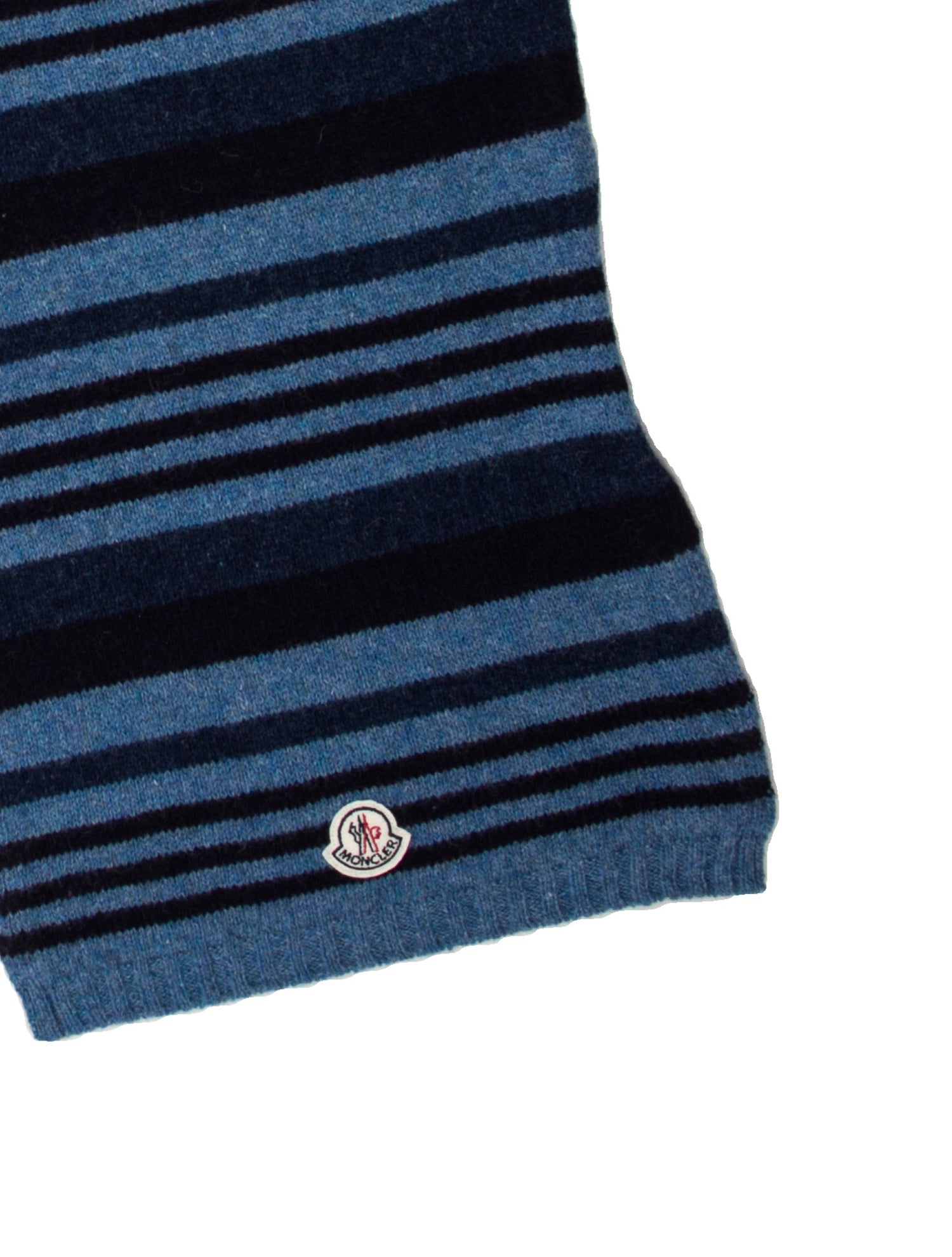 Moncler Wool Striped Scarf