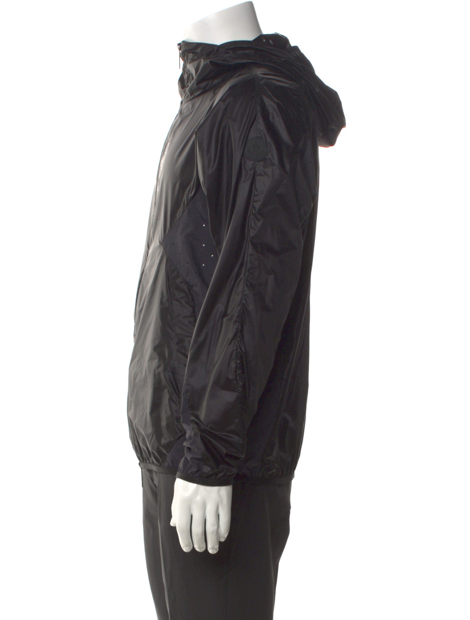 Moncler Mock Neck Long Sleeve Hoodie