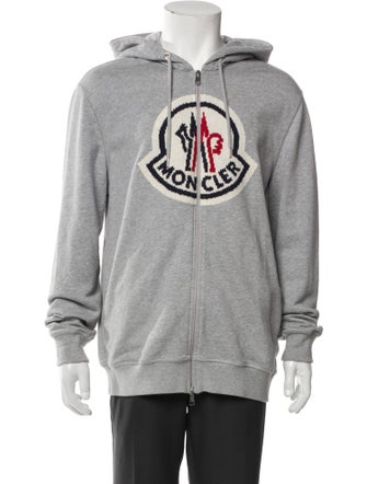 Moncler Graphic Print Crew Neck Hoodie