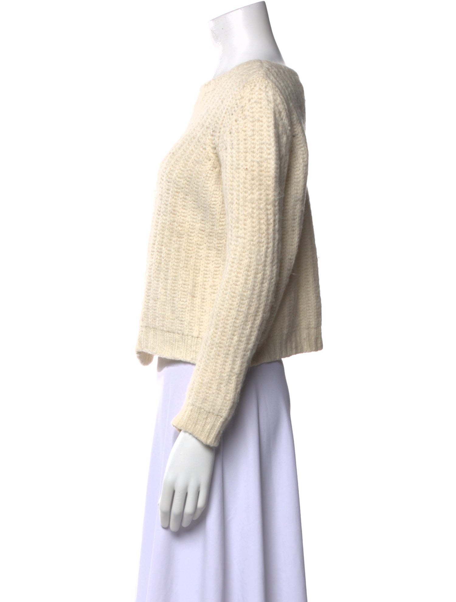 Moncler Alpaca Scoop Neck Sweater
