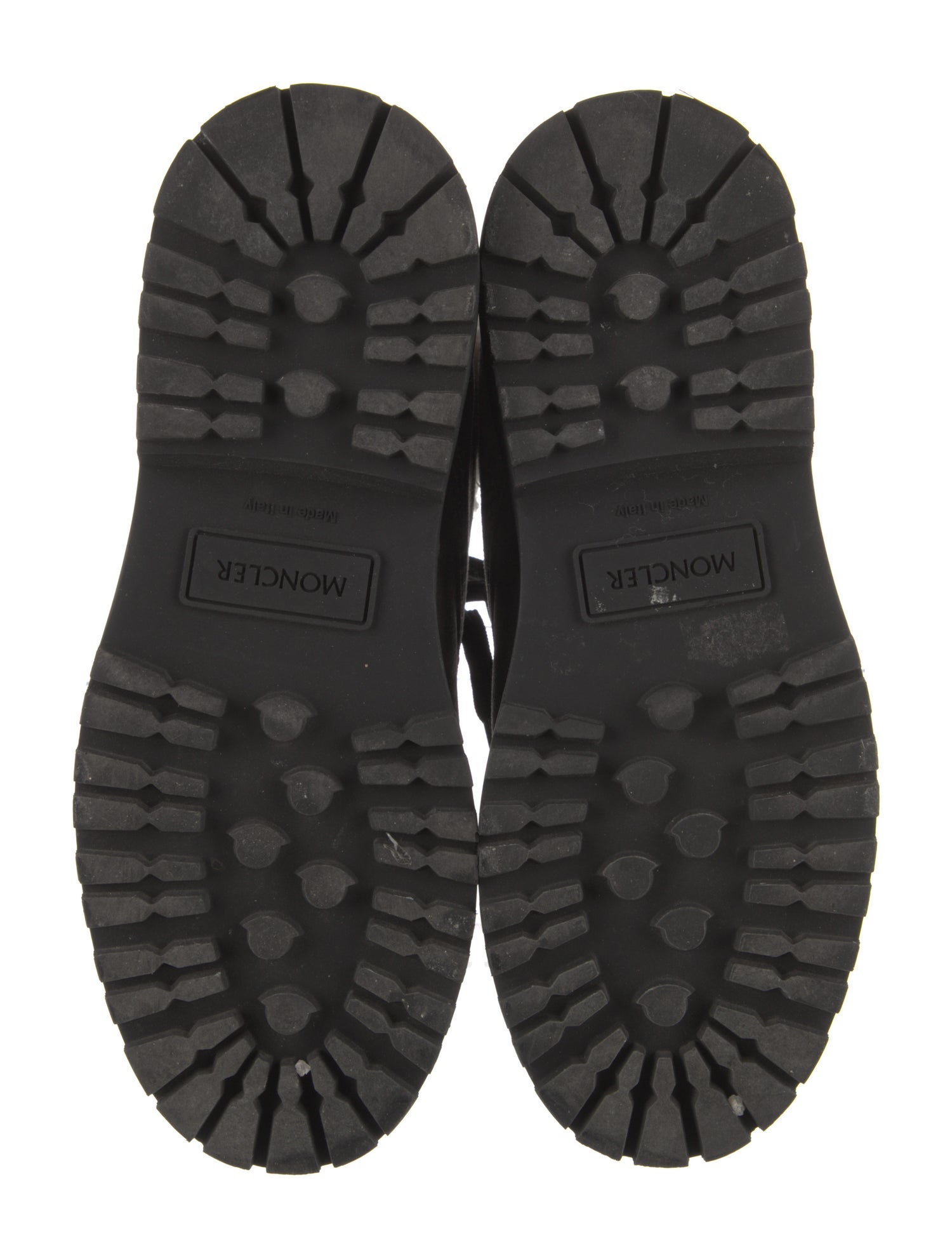 Moncler Suede Combat Boots