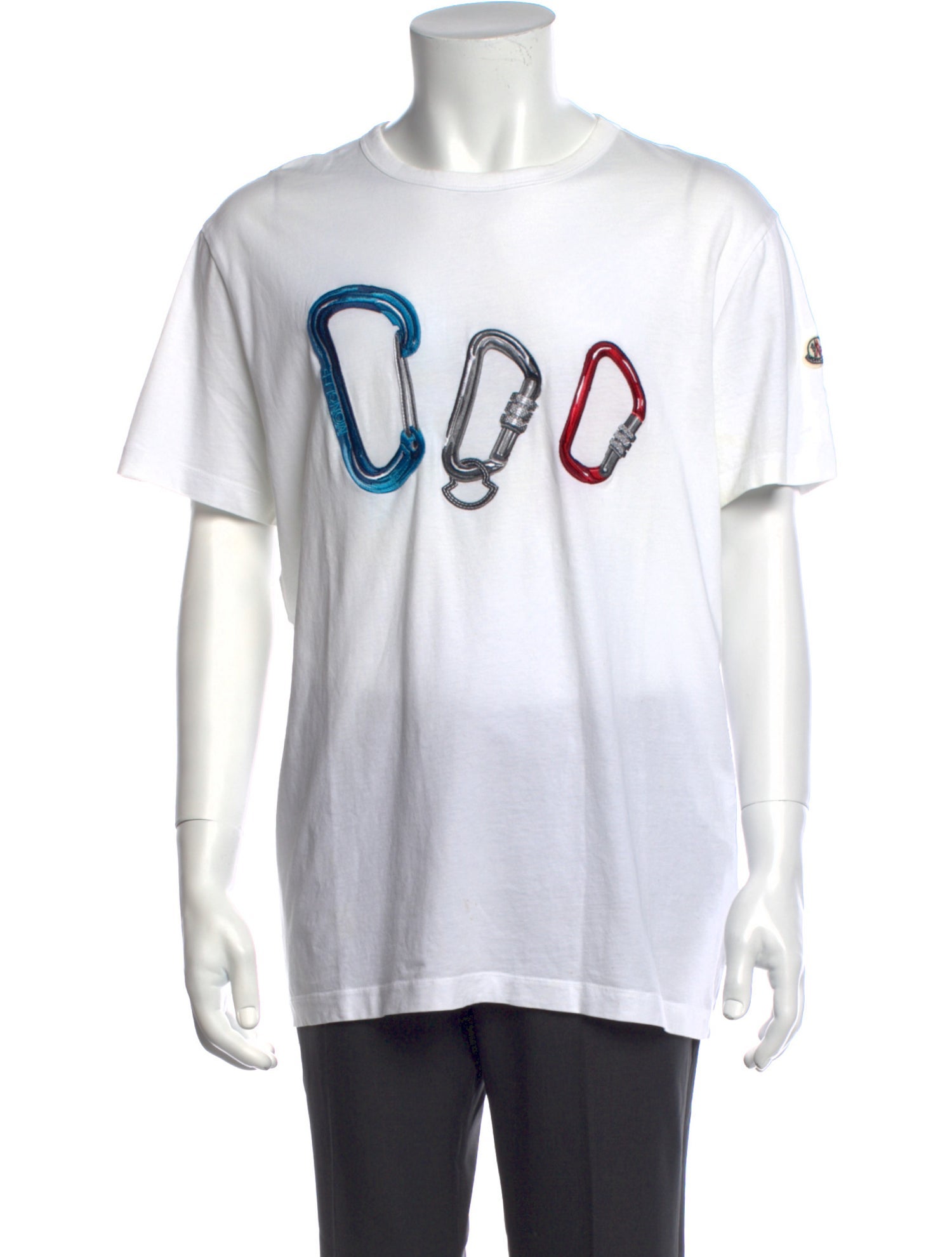 Moncler Graphic Print Crew Neck T-Shirt