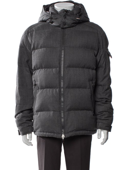 Moncler Wool Puffer Coat