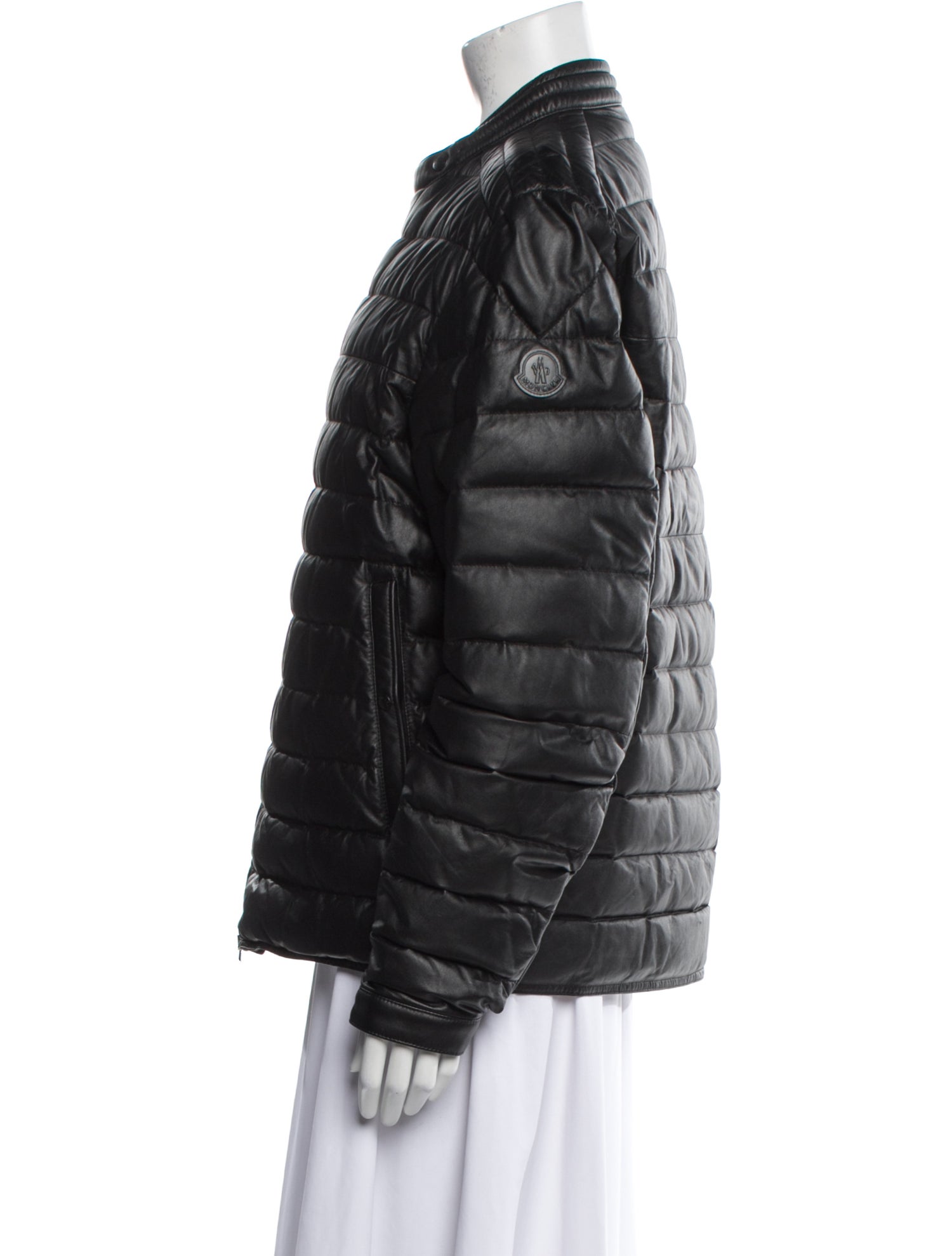 Moncler Leather Jacket