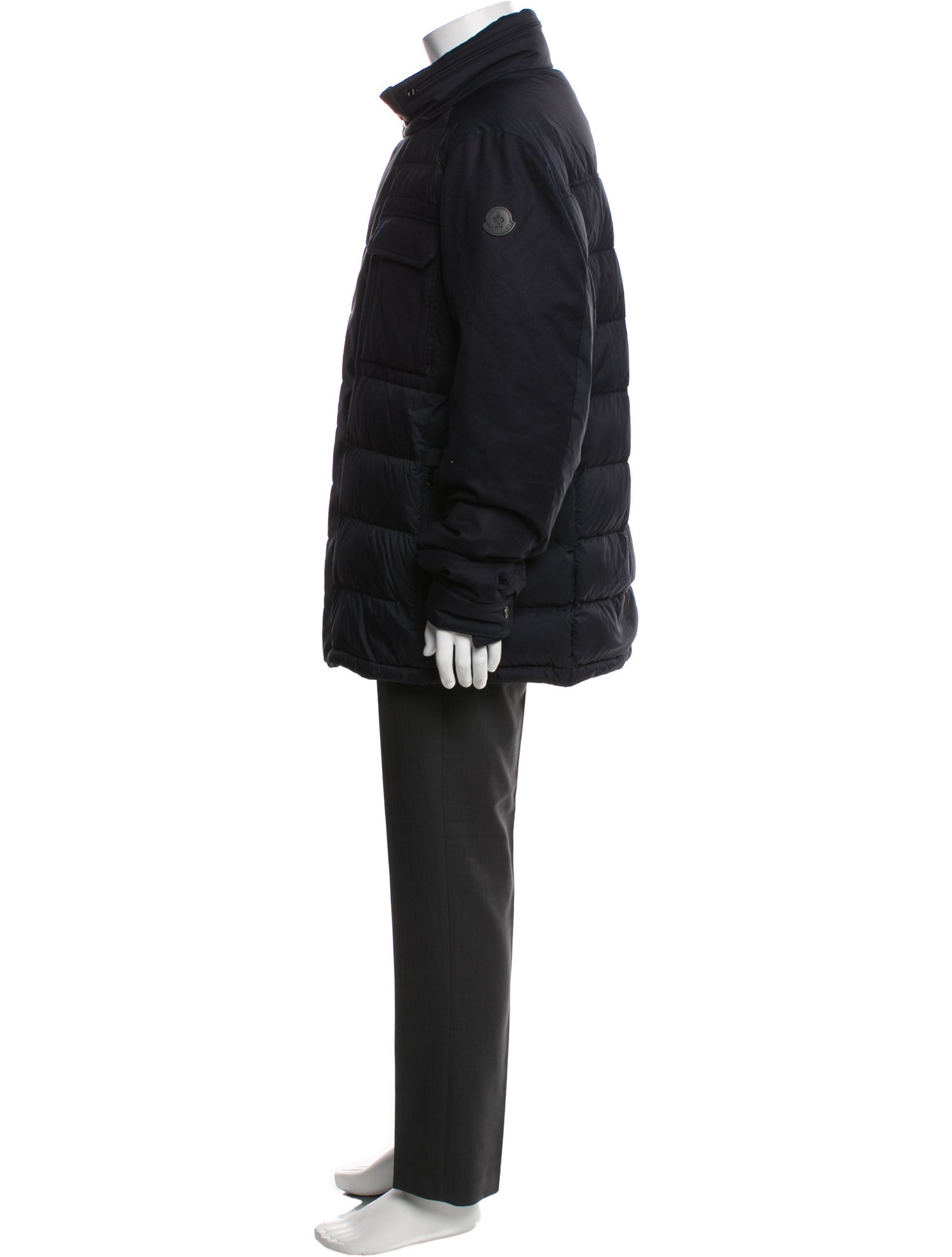 Moncler Virgin Wool Puffer Coat